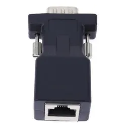 VGA Extender Male to LAN CAT5 RJ45 Network Ethernet Cable Female Adapter Computer Extra Switch Converter Kit Réseau Adapter