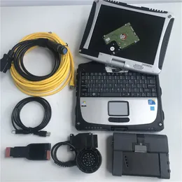 RACEAUTO per strumento diagnostico BMW ICOM A2 B C Rheingold D P S-oftware Expert Mode con V2021 multilingue in HDD da 1 TB e laptop CF-19 4 GB i5cpu 2 ANNI di garanzia