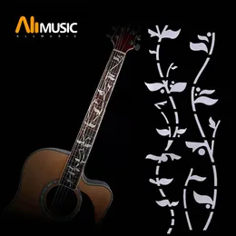 Guitar Fretboard Inlay Stickers Imitation Abalone Gross Acoustic Electric Fret Neck Decals / Markers