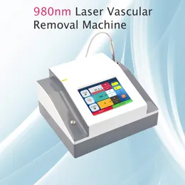 Professionell 980nm Diode Laser Spider Vein Removal Machine Permanent Vascular Spider Vein Removal Salon Hem Använd