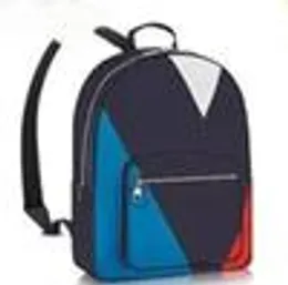 2017 Europe Top PU Kvinnor Bag Famous Handväskor Canvas Backpack Women's School Bag 3 Färg Ryggsäckar Varumärken # 5188