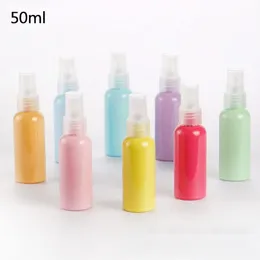 Macaron 50 / 100ml Spray Bottle Toner Toner Kosmetyczny Wkład Bottle Hand Sanitizer Dezynfekujący Refill Bottle Spray LX1536