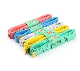 12pcs Tape Measures Body Measuring Ruler Sewing Tailor Tape Measure Soft 1.5M Home Tool