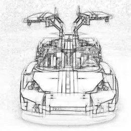 20052 Technic Series 1950Pcs The Predator Supercar Building Blocks sets Education Toys For Kids gifts Compatible With MOC-2811