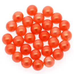 Wholesale natural oysters freshwater pearls orange red 6-7 mm loose dyed pearl DIY jewelry making loose beads