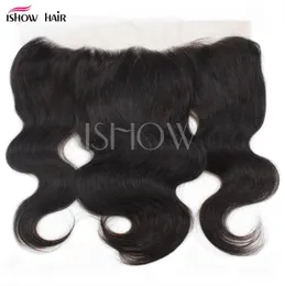 4x13 Lace Frontal Brazilian Body Wave Human Hair Extensions With Ear Laces Front Closure FZP198