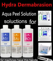 Aqua Peeling Solution 400ml per flaska Hydra Dermabrasion Hydra Facial Machine Serum Facial Cleansing Blackhead Exportera vätska