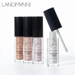 DROP Ship LANGMANNI Makeup Face Glow Liquid Highlighter Contouring Makeup Face Brightener Concealer Primer Base Bronzer Contour Makeup 12 Stück