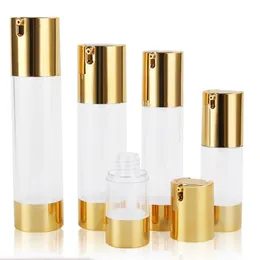 Make up Tools 15ml 30ml 50ml Empty Refillable High-grade Airless Vacuum Pump Cream Lotion Bottle Cosmetic Containers F20171501