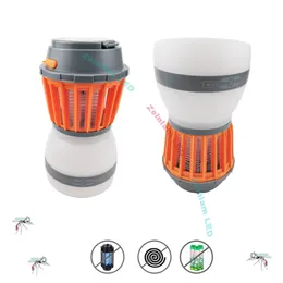 myggmördare lyser USB-laddningsbara myggavstötande lampor Hem LED-bug Zapper Mosquito Killer Insect Trap Lamp Camp Lights