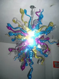 100% Mouth Blown CE UL Borosilicate Murano Glass Dale Chihuly Art Excellent Cheap Glass Chandelier Lamp
