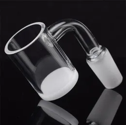 Smoking 4mm thick banger Opaque Bottom domeless quartz nail 10mm 14mm 18mm male female 90 45 Degrees