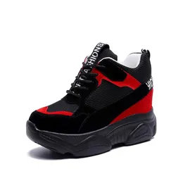 Hot Sale-Women Sneakers Fashion Increasing Platform Shoes Woman Casual Shoes Female Chaussure