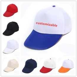 18 Colors unisex plain baseball cap ball solid blank visor adjustable hats solid sports visor sun golf ball hat acept custom made