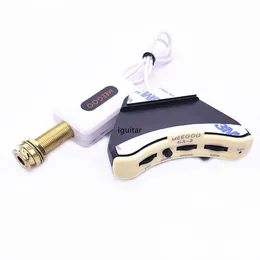 Wysokiej jakości pickupy gitarowe Aktywny Silver Piezo Pickup EQ Electronic Preampion System dla Pickupów Guitar Acoustic