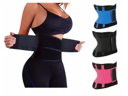 Kvinnor Body Shapers Unisex Waist Cincher Trimmer Tummy Slimming Belt Latex Gym Sport Midja Trainer Kvinna Postpartum Korsett Shaper
