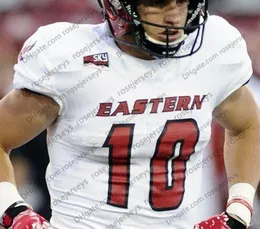 Custom Eastern Washington Eagles College Football Black Red White