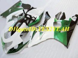 Kit de Carenagem de Motocicleta para SUZUKI GSXR600 750 K4 04 05 GSXR600 GSXR750 2004 2005 ABS Plástico Branco verde Carenagens + Presentes SG42