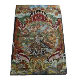 Partihandel Nya Thangka Dekorativa Porträtt Guanyin Shakyamuni Buddha Staty Manjushri Pasa Entré Living Room Målning