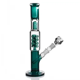 New BIg Hookahs Glass Bong Dab Rigs Downstem Perc Bubbler Waterpipes Bowl Piece Thick Glass Water Bongs With 14mm