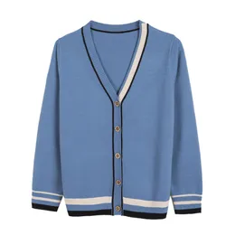 vintage stylish geometric rhombic cardigan sweater women 2020 fashion spring warm long sleeve outerwear chic england style tops