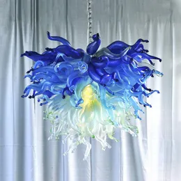 Lampen Beleuchtung Türkische Kronleuchter Moderne Kristall-Kronleuchter Restaurant Led Handgeblasene Glas-Pendelleuchten für Wohnzimmer