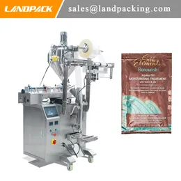 Jojoba Oil Automatic Vertical Form Fill Seal Equipment Liquid Oil 4 Side Seal Sachet Packing Machine