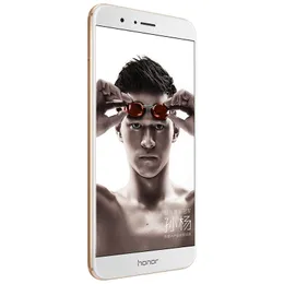 オリジナルHuawei Honor V9 4G LTE携帯電話4GB RAM 64GB ROM KIRIN 960オクタコアAndroid 5.7 "画面12.0mp指紋ID NFC OTG 4000mahスマート携帯電話