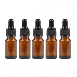 Großhandel 15 ml Flasche, bernsteinfarbene Glasflasche mit kindersicherem Tropf. Großhandel 15 ml ätherisches Öl, Glas-Tropfflasche SN1766