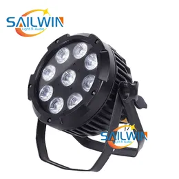 IP65 bateria do controle remoto alimentado par 9x18w rgbwa + uv 6in1 levou DMX impermeável par iluminação exterior da bateria LED luz par