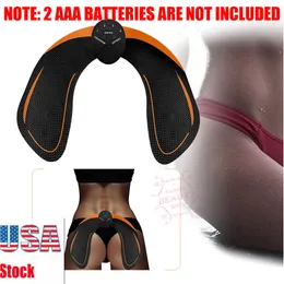 Trådlös EMS elektrisk muskelstimulator Smart Fitness Training Device Electric Viktförlust Klistermärken Buttock Elektrisk stimulering Lyftning