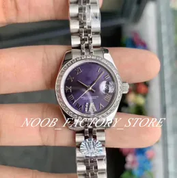 Luxury Ladys Klockor WF Factory 28mm Automatisk Cal. 2671 Rörelse Kvinnors 13 Stil Dam Diamond Bezel Sapphire Dress Gift Watch