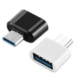 USB Female to Type C OTG Male Adapter for Samsung S8 USB-A Female To USB-C Male Converter