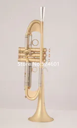 Professional Falling Tune Bb Trumpet TR-305G Mouthpiece brass Musical instrument with Case, Glover