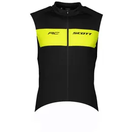 Scott Takımı Bisiklet Kolsuz Jersey MTB Bisiklet Tops Yol Yarışı Yelek Açık Spor Üniforma Yaz Nefes Bisiklet Gömlek Ropa Ciclismo S21042253