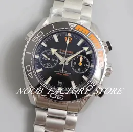 4 Colour Watches Luxury Super OM Factory Cal 9900 Automatic Movement Chronograph Ceramic Bezel 45 5mm Swim Mens Watch2498