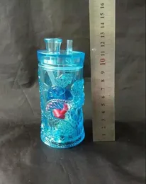 Çok renkli Uzun Hortum Su Şişesi Cam Bongs Aksesuarları, Cam Sigara Borular renkli mini çoklu renkler El Borular En Kaşık glas