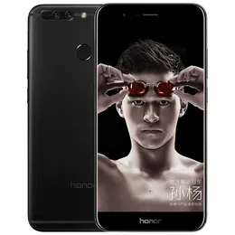 オリジナルHuawei Honor V9 4G LTE携帯電話4GB RAM 64GB ROMキリン960オクタコアAndroid 5.7 "12.0mp NFC指紋IDスマート携帯電話