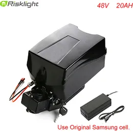 48V 1000W 20AH بطارية ليثيوم أيون دراجة كهربائية 48volt حزمة 18650 بطارية مع BMS لebike الضفدع مع شاحن وBMS