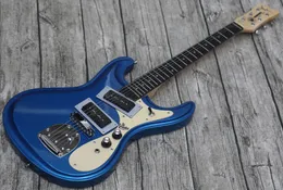 Custom Ventures Johnny Ramone Mosrite Mark II Blue Electric Guitar