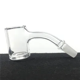 Artwork HQ Vollständig geschweißter Quarz-Banger-Nagel mit Wasserpfeife, 25 mm, 2,5 mm dick, abgeschrägte Banger, berauschende Nägel, Iomeless Artist Art Smoking Smooth Joint I