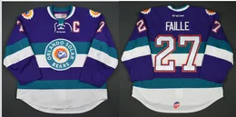 Personalizzato Uomo Gioventù donna Vintage ECHL Orlando Solar Bears 27 Eric Faille 29 David Bell 3 Carl Nielsen Maglia da hockey vintage Taglia S-5XL