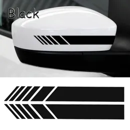 Car Styling Rear View Mirror Stickers DIY Auto Decals Personalized Scratch Reflective Motorcycle Decoration Sticker Accessories