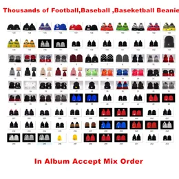 Nyaste USA Fotboll 32 Team Pom Beanies Sport Beanie Stickade hattar Släpp Shipping Fler stilar Album erbjuds