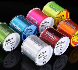 Linea di pesca in nylon 500m giapponese durevole fluorocarburo roccia marino 0.4-8.0 filo sfollata monofilamento super forte