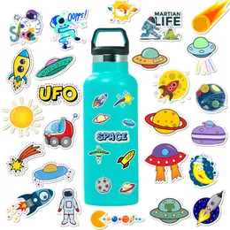 Tecknad Celestial Planet Suitcase Sticker Waterproof Graffiti Sticker