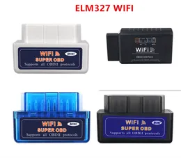 OBD2 ELM327 Bluetooth WiFi v1.5 Bil Diagnostisk skannerverktyg för Android / IOS Windows