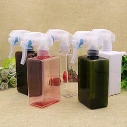 12PCS / Parti 300ml Multicolor Packing Bottle Spray Trigger Hand Provverktyg Vätska, Blomvatten, Hydratisering Kosmetiska behållare