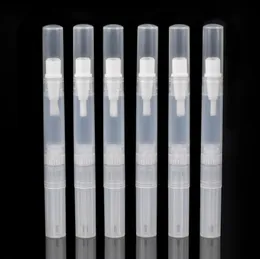 3ml 5 ml Tom Twist Pen med penselresor Portable Tube Nagellack / Tänder Whitening Gel / Eyelash Growth / Lip Gloss Tube LX6912
