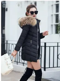 女性の冬のジャケットとコート2019年の女性のためのパース4色あんたのジャケットの暖かいwearn outwear furfxの毛皮の襟V191025